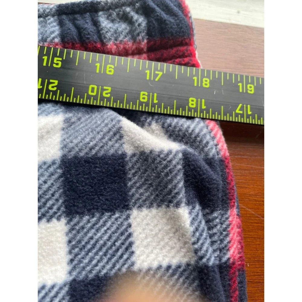 Celebrate Together Mens Fleece Lounge Pajama Bottoms Sz L Pockets Elastic Plaid - Picture 6 of 6
